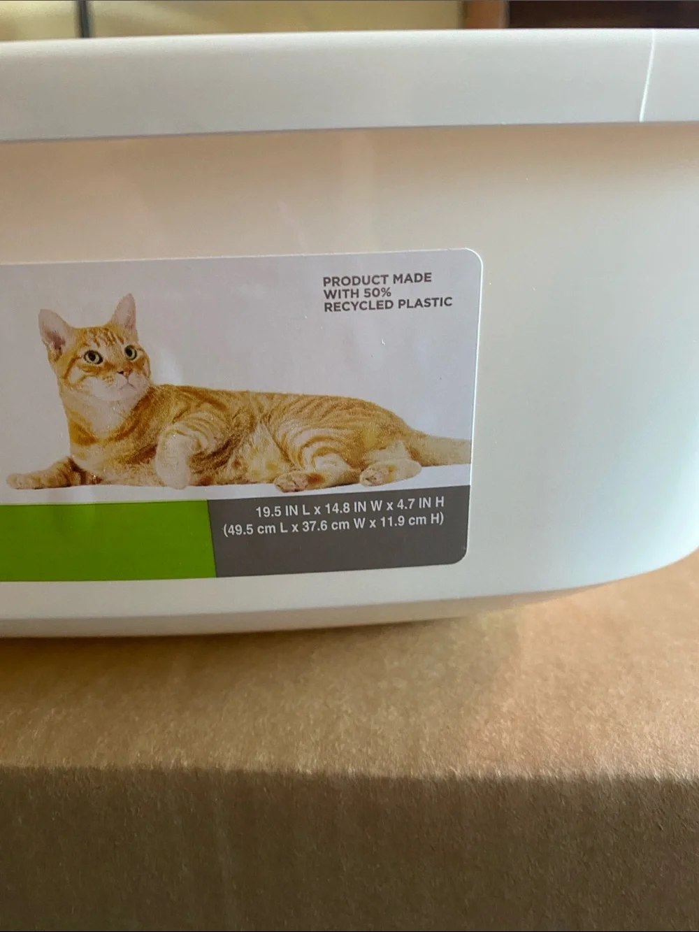 New Petco sophresh large litter box
